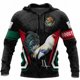 thumbnail image 4 of Sudadera con capucha mexicana para hombre, sudadera con estampado 3D de gallo mexicano, camisetas gráficas de otoño, sudadera con capucha de manga larga para hombre, 4 of 5