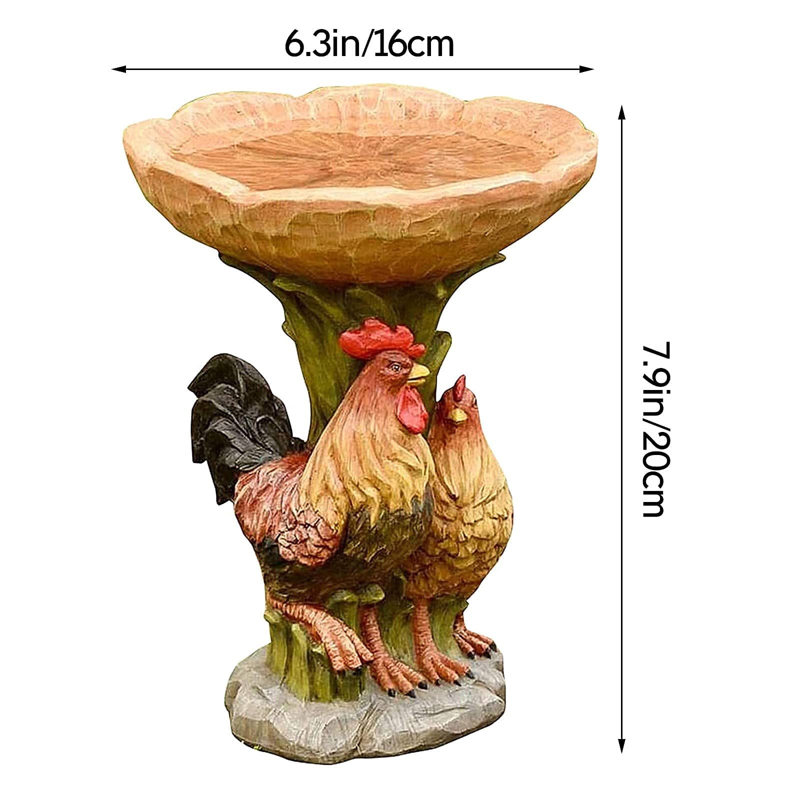 Bird Bath Bowl Outdoors Birdbaths Supports Resin Tree Stump Birdbaths Statues Fountains Bird Feeder Stand Garden Bowl Ornament Decor