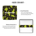 thumbnail image 5 of Kdxio Cute Dinosaurs (2) Print Tissue Box Cover,Square Decorative PU Leather Facial Paper Case Organizer Holder Dispenser for Bathroom,Night Stands,Desk,Car 5.2''X5.2''X5.2'', 5 of 8