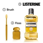 Listerine Original Intense Antiseptic Mouthwash for Bad Breath & Plaque Oral Care, 1 L