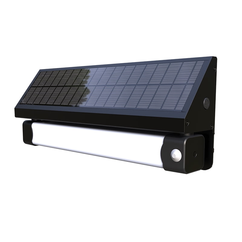 Black Low Voltage Solar Powered Integrated LED Deck Light WAYKU