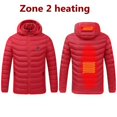 thumbnail image 3 of Chaqueta térmica de 9 zonas para hombre, con USB, para invierno, para exteriores, con calefacción eléctrica, abrigo térmico cálido, chaqueta de algodón calefactable, 3 of 5
