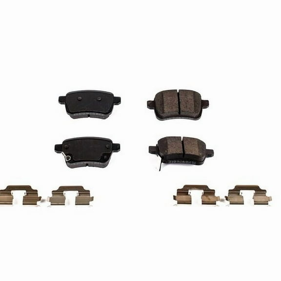 PowerStop 17-1722 Disc Brake Pad Set 14-20 Fiat 500L Disc Brake Pad Set - Rear