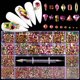 thumbnail image 1 of Uñas postizas, uñas postizas, regalos para mujeres, caja de diamantes para decoración de uñas, juego de joyas para decoración de uñas DIY con forma de diamante de vidrio plano, taladro para uñas, 1 of 2