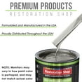 thumbnail image 4 of Sage Green Metallic Low VOC SLOW Car Paint 1 Gal Kit URETHANE BASECOAT Clearcoat, 4 of 6