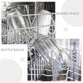 thumbnail image 3 of PENIKOKO Stainless Steel Dishwasher Bottle Holder 6Pcs Draining and Drying for Kitchen Use, 3 of 8