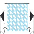 thumbnail image 2 of ABPHOTO Polyester Blue Photography Backdrops small Footprint photo Studio Props 5x7ft Children's interior wall painting wallpaper, 2 of 5