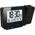 thumbnail image 1 of LED Projector Clock, Digital Alarm Clock Projection Alarm Clock Indoor Temperature 4 Levels Adjustable Brightness Function（Black）, 1 of 7