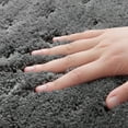 thumbnail image 5 of Bathroom Rugs 24"x16", Extra Soft and Absorbent Microfiber Bath Mat, Non-Slip, Machine Washable, Quick Dry Shaggy Bath Carpet, Suitable for Bathroom Floor, Tub, Shower, 5 of 6