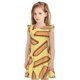 thumbnail image 1 of Fotbe Hot Dogs Vestido de Dormir para Niñas de 3 a 10 Años, Mangas Cortas, Estilo Princesa, Pijama Camisón con Mangas Voladas-Large, 1 of 6