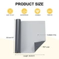 thumbnail image 2 of Dark Gray Permanent Vinyl, 10 Inch x 9.8ft Adhesive Vinyl Roll for Decal Cutting, Signs, Scrapbooking, DIY Craft, Home Decoration, 2 of 6