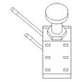 thumbnail image 4 of Light Switch Fits Ford/New Holland Replaces 830517M91, 4 of 9