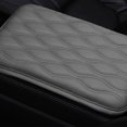 thumbnail image 3 of Auto Center Console Universal SUV/Truck/Car, Waterproof Car Armrest Box Cover, Leather Armrest Foam Armrest Cover. Gray, 3 of 7
