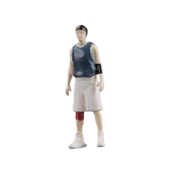 Figura de acción de jugador de baloncesto de resina para niños Estilo C