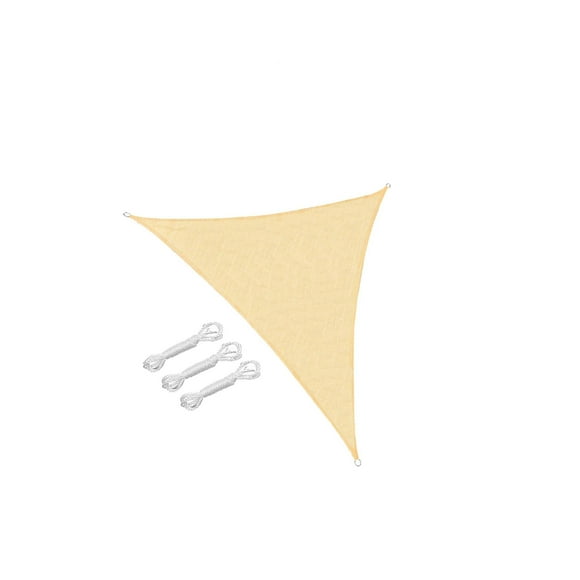 braveheart Voile d'Ombrage Triangulaire Anti-UV Extérieur Filet Extérieur Rectangle Kaki Triangle Kaki