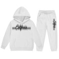 thumbnail image 5 of RMGVDSD Boys 2 Piece Sweatsuit Sets Casual Letter Print Hoodie Sweatshirts And Jogger Pants Fall Winter Outfits For School Casual Clothes 11-12 Years, 5 of 6