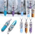 thumbnail image 4 of Collar Hexagonal Natural De Cristal De Chakra De Curación Para Hombres Y Mujeres De Piedras Preciosas Reiki De Yoga Meditación Mineral Dragón Amuleto Joyería, 4 of 4