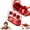 Red, variant on 2-in-1 Press Cherry Seeder, Slicer, Cherry Seeder, Corer, Slicer, Seeder, Small Tool.