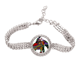 thumbnail image 1 of Elephant trekking China minoría dressing totem Pulsera de tobillera de cadena de tenis, joyería de diamantes, 1 of 3