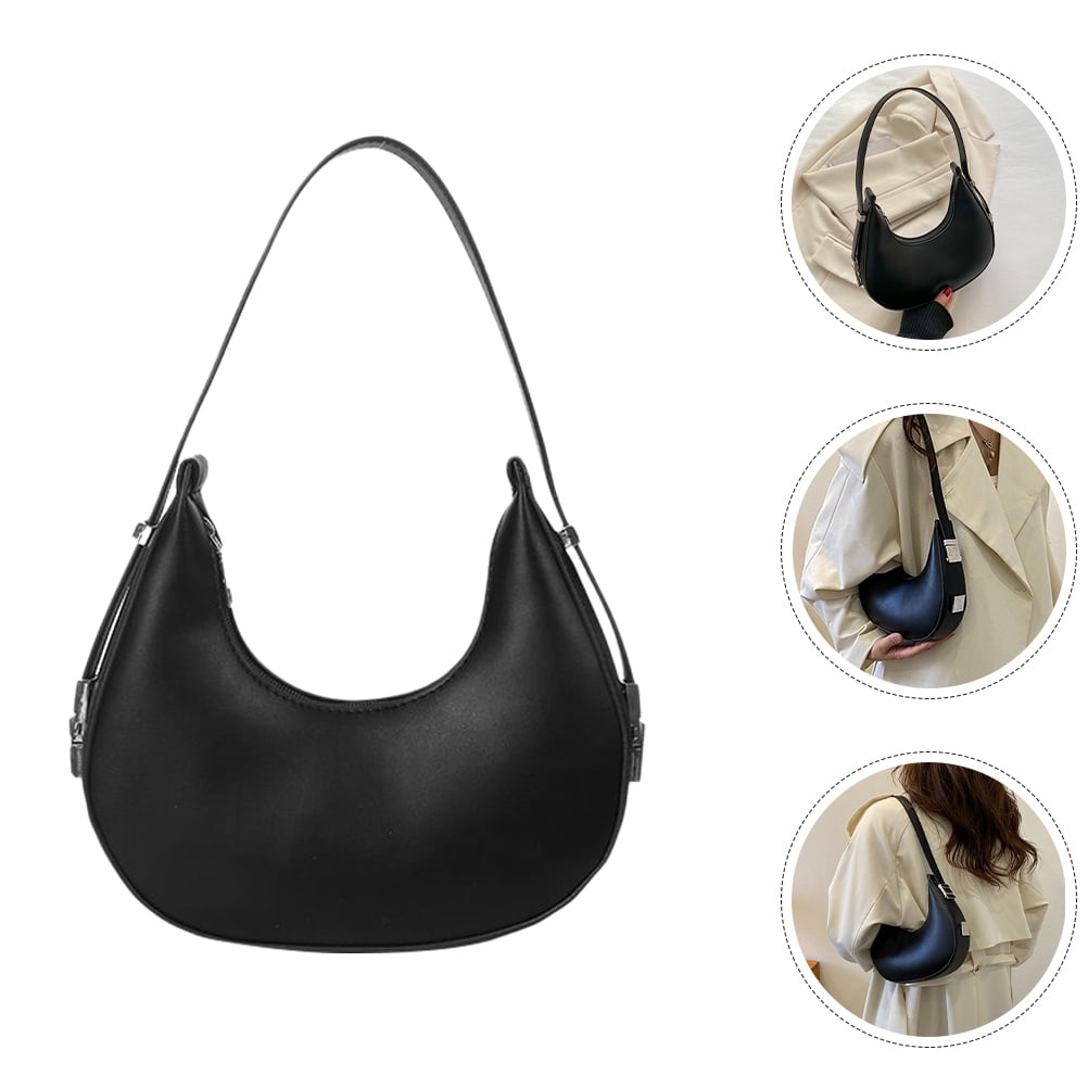 Shoulder Bag Women Under The Arm Purse Single Shoulder Purse Crescent Shoulder Bag for Shopping Shoulder Bag Women Under The Arm Purse Single Shoulder Purse Crescent Shoulder Bag for Shopping