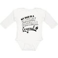 thumbnail image 3 of Inktastic My Dad is a Fantasy Football Legend Boys or Girls Long Sleeve Baby Bodysuit, 3 of 5