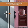 thumbnail image 4 of 7-inch Door Latch Guard Plate L-Shaped Stainless Steel Door Security Protector Latch Cover - Stainle, 4 of 5