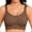 Coffee, variant on High Support Wireless Sports Bra with Absorbent Cups for Maximum Comfort and Lateral Support in Everyday Wear