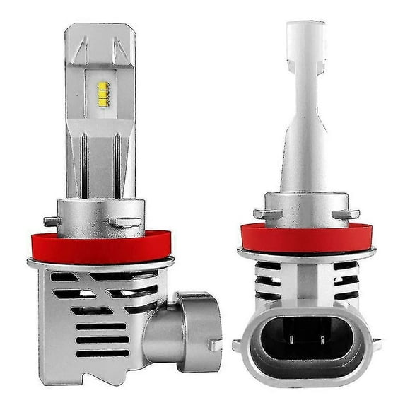 H11 H8 H9 H16 LED Headlight Bulbs 12000Lm Per Set 6500K Cool White Wireless Headlight LED Bulb Pack