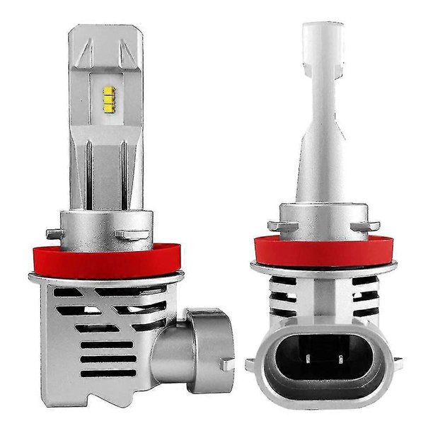 H11 H8 H9 H16 LED Headlight Bulbs 12000Lm Per Set 6500K Cool White Wireless Headlight LED Bulb Pack