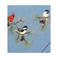 thumbnail image 3 of Chickadees & Cardinal Sweatshirt - Long Sleeve Crew Neck –  Slate Blue - Large, 3 of 4