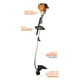 thumbnail image 2 of Desbrozadora Gasolina 30 CC Curva Corte 17'' Truper DES-30C, 2 of 5
