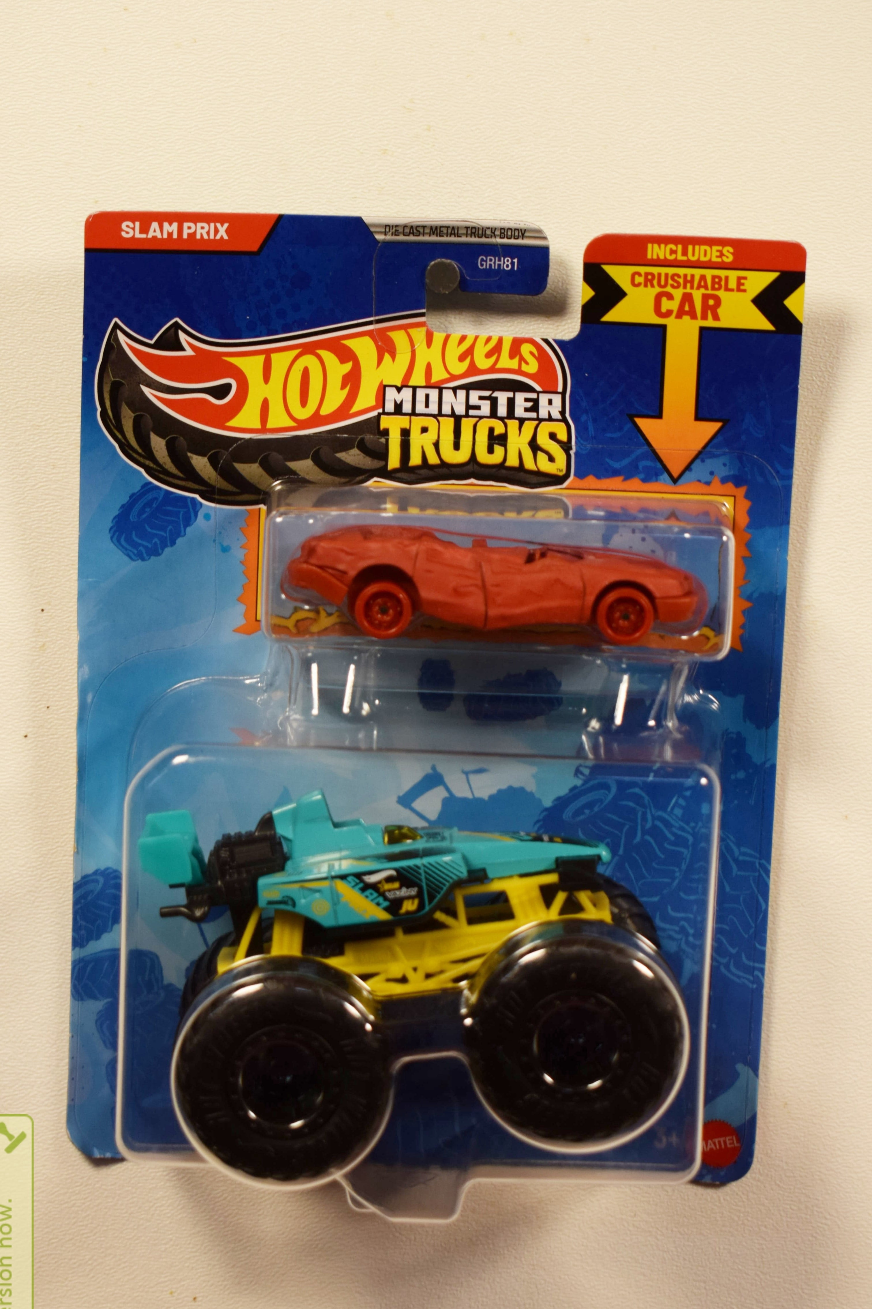 Hot wheels Crash Legends Monster Trucks Will Trash It All Die-Cast