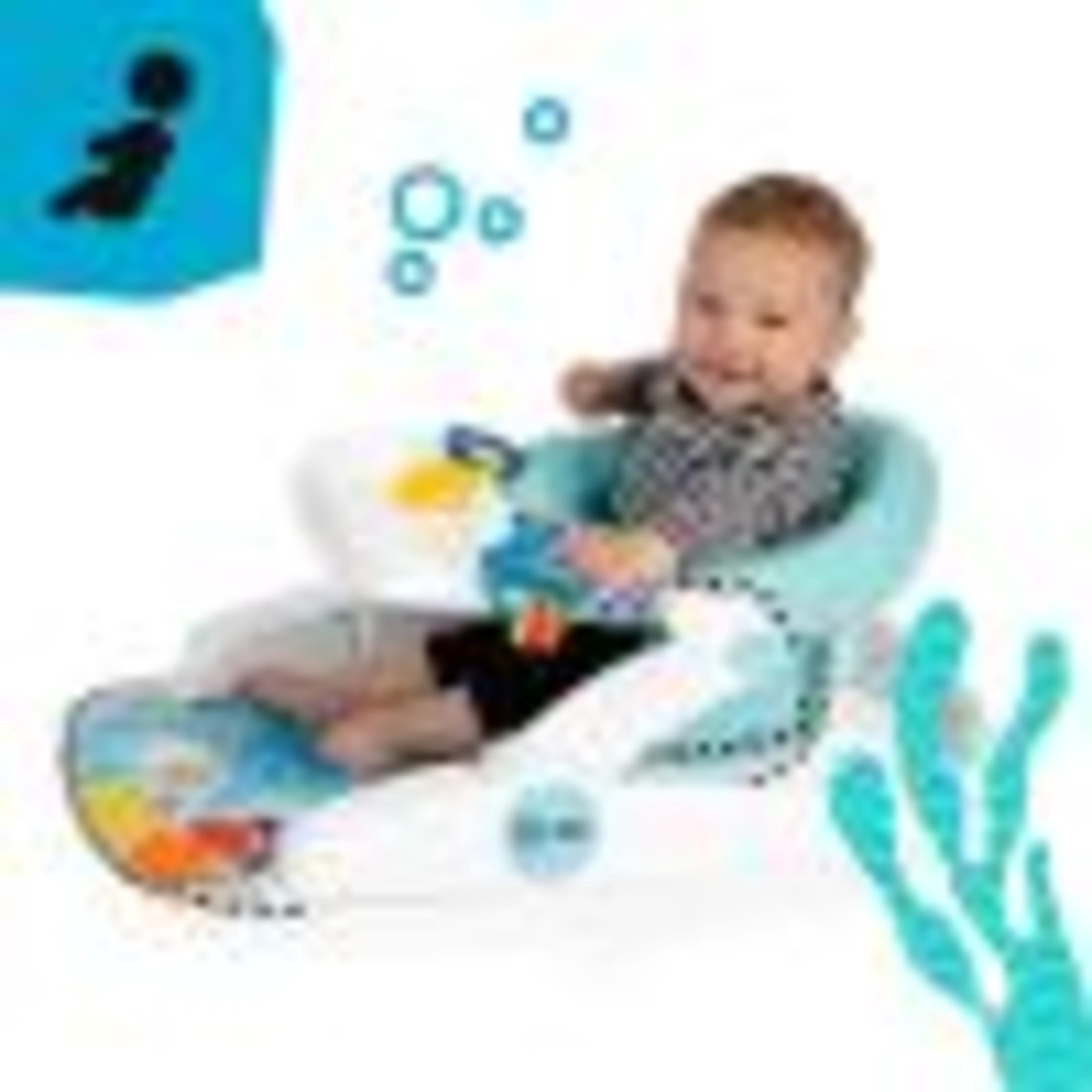 Sea of Support 2-in-1 Sit Up Floor Seat, Ages 4+ Months