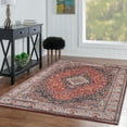thumbnail image 5 of Linon Eclipse Sanlin Red & Ivory 5x7 Area Rug, 5 of 8