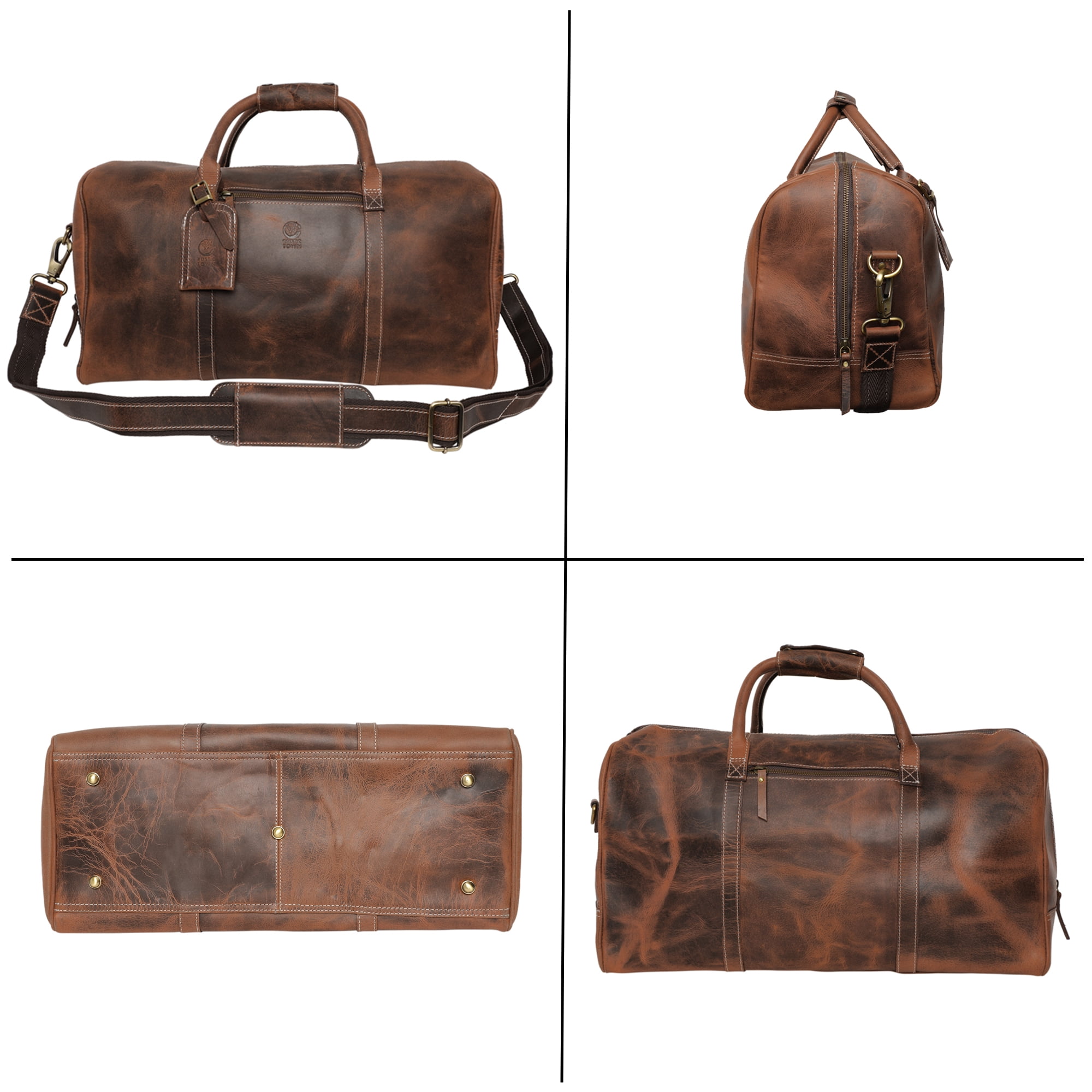 Luxury Leather Duffel Bag – Lifetime Leather Co