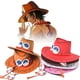 thumbnail image 3 of Sombrero de paja del rey Luffy de One Piece, igual que el de Junior Rojo Baace, accesorios de cosplay de animación de vaquero, sombrero de vaquero., 3 of 6