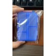 thumbnail image 2 of Pack of 1 Tablet Box, 7 Days 10 Compartments, with Labels and Portable Mini Medicine Cutter, Travel Pill Box, Mini Pill Box, 2 of 10
