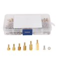 thumbnail image 4 of FLAMEEN Standoff Set Fasteners Nuts 1-Way M2 M2.5 M3 With Storage Box Carbon Steel Electronic Industry Assortment, 4 of 8