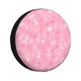 thumbnail image 1 of Balery Breast Cancer Awareness Cubiertas para Neumáticos - Protector Resistente para Neumáticos de Camioneta, SUV, Remolque, Camper y RV-15 inch, 1 of 6