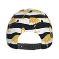 thumbnail image 4 of Goofa Gold Flamingo Printed Baseball Cap for Men and Women - Adjustable Unisex Hat for Sports and Casual Wear,Sun protection Casual Outdoor Everyday Fashion Cap, 4 of 9