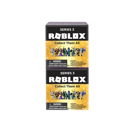 Roblox Celebrity Collection - Series 3 Mystery Figure 2-Pack [Includes 2 Figures + 2 Exclusive Virtual Items]