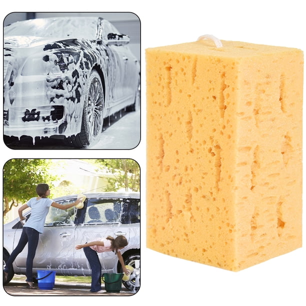 Bloque Esponja para Lavado Coches Cepillo Esponja en Forma Panal Esponja Lavado para Detalles
