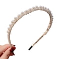thumbnail image 1 of Bandas de perlas, aro de pelo nupcial, accesorios para el cabello de boda para mujeres y niñas, 1 of 5
