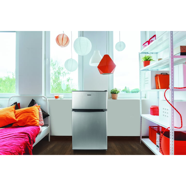 2023 New 3.1 Cu.Ft. Mini Refrigerator with Freezer, Compact 2 Door