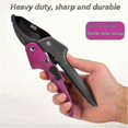 thumbnail image 4 of 2025 Heavy Duty Pruning Shears For Weak Hands For Women Men Hand Pruner Garden Shears For Arthritic Hands Garden Scissors For Garden, Hand Tool, 4 of 5