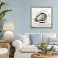 thumbnail image 3 of Stupell Industries Coastal Lonely Oyster Shell Gold Floating Frame Canvas Art, 25 x 25, by Svetlana Aleynikova, 3 of 8