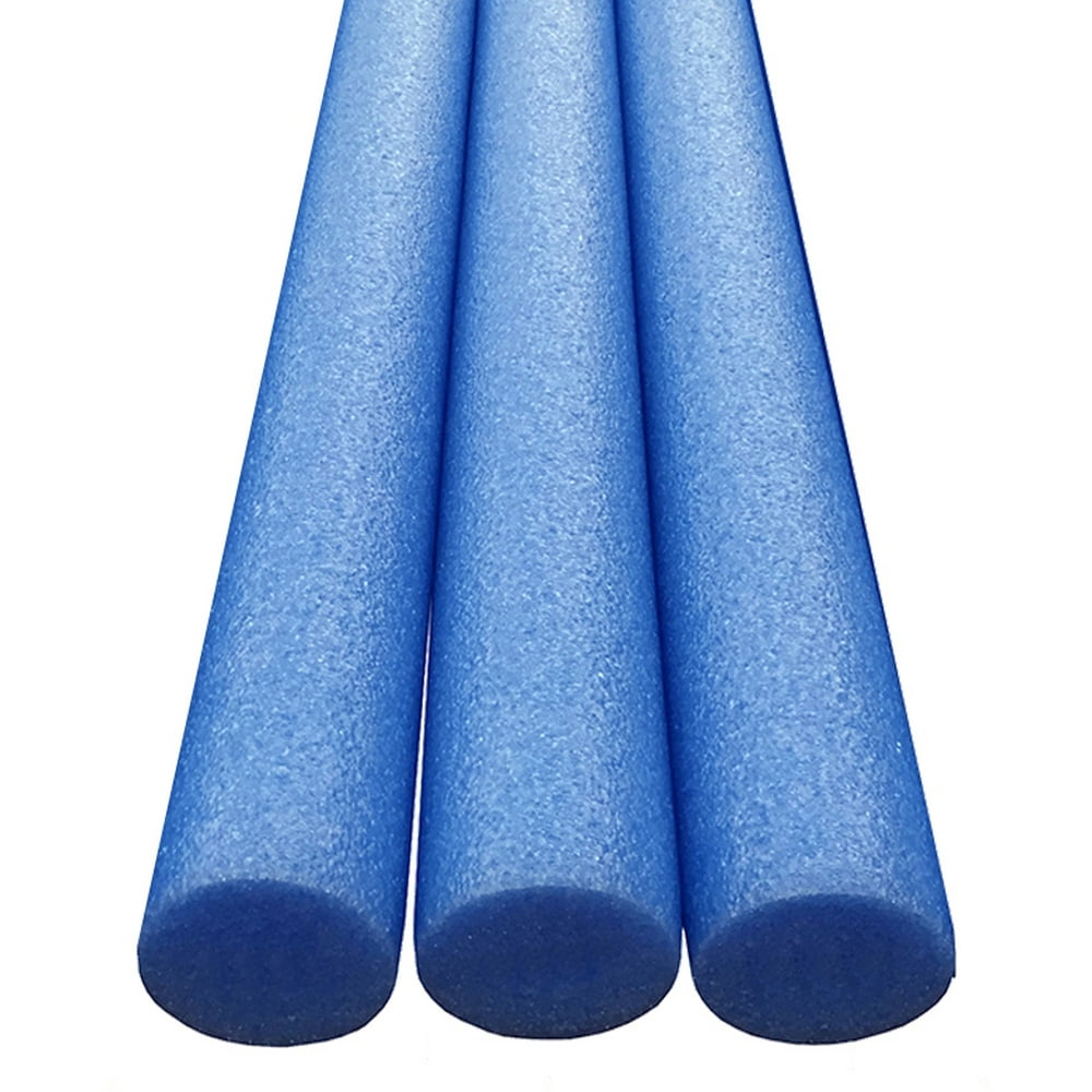 Oodles of Noodles Solid Foam Pool Swim Noodles 3 PACK 55 Inch Length