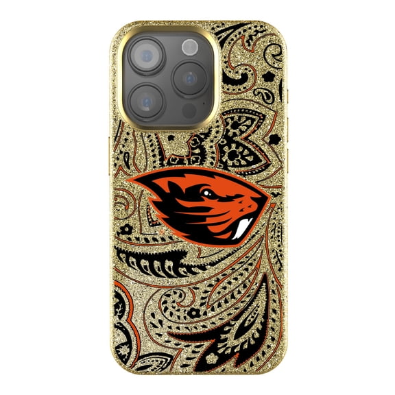 Keyscaper Oregon State Beavers Paisley Bling iPhone Case