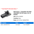 thumbnail image 2 of MAP Sensor - Compatible with 2006 - 2008 BMW 750i E65 Sedan 4.8L V8 N62B48 2007, 2 of 2