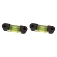 thumbnail image 1 of DYNWAVECA 2Pcs Small Bubble Level Spirit Level Construction Level Rectangle for Turntables Wall Clocks TVs Camera 3 Line, 1 of 9